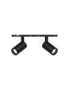 MAGNETO mini * FOCO LED 5W+5W  38º NEGRO